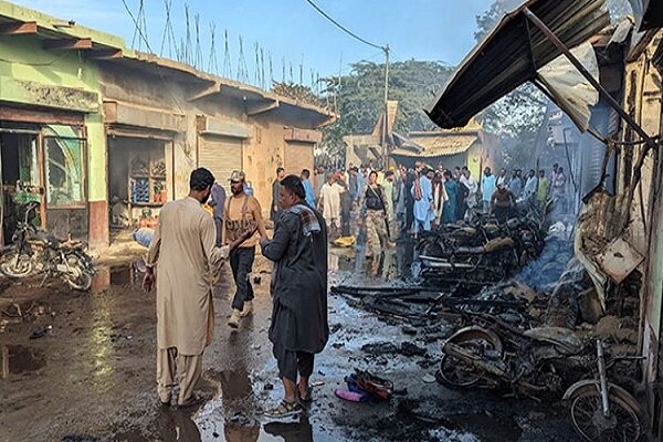 12 killed, 13 injured in gas cylinder blast in SW Pakistan
