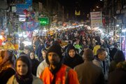 دست و پنجه نرم کردن مردم قزوین با گرانی بازار شب عید