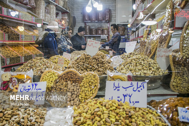 خرید شب یلدا در تبریز