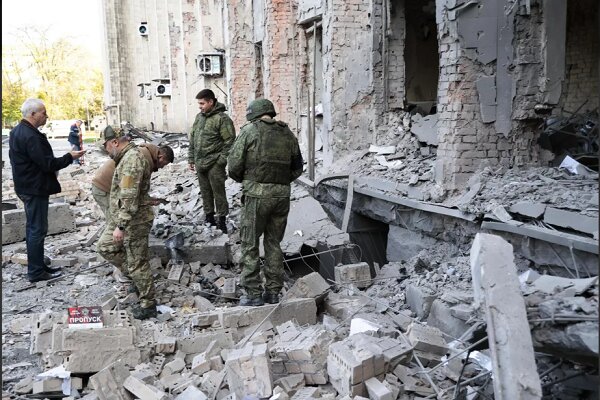 ارتش اوکراین مناطق مسکونی «دونتسک» را بمباران کرد