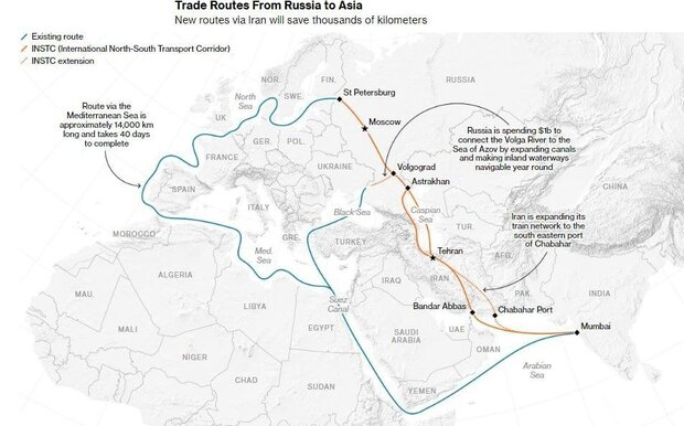 Iran, Russia building trade route that defies sanctions Iran, Russia building trade route that defies sanctions