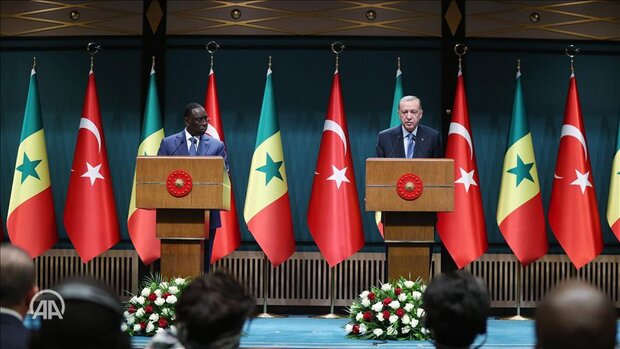 دیدار رؤسای جمهور ترکیه و سنگال در آنکارا