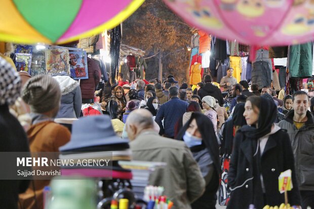 بازار شب یلدا خرم آباد