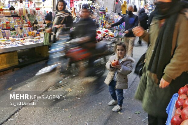 بازار شب یلدا خرم آباد