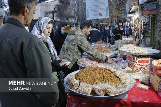 بازار شب یلدا خرم آباد