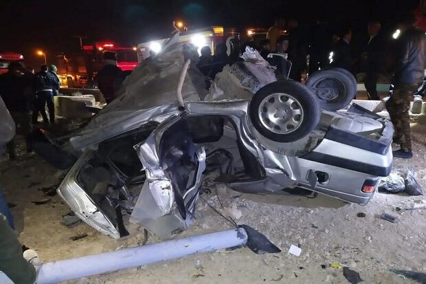 تصادف در جاده چالوس یک کشته و ۶ مصدوم برجا گذاشت