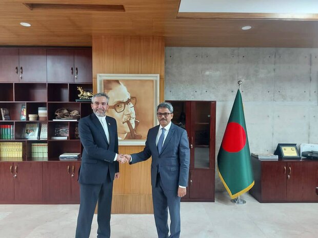  باقري كني يؤكد على التعاون المشترك مع بنغلاديش في المحافل الدولية