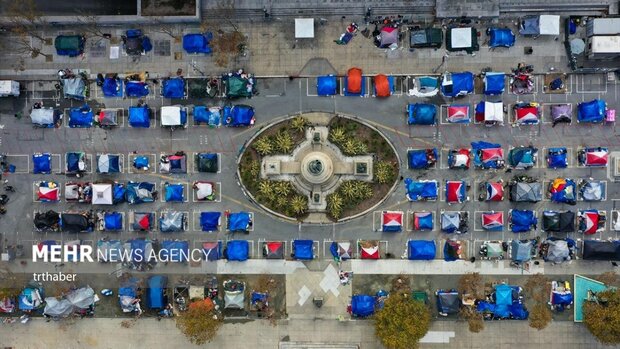 کارتنخوابی؛ از واشنگتن تا تهران