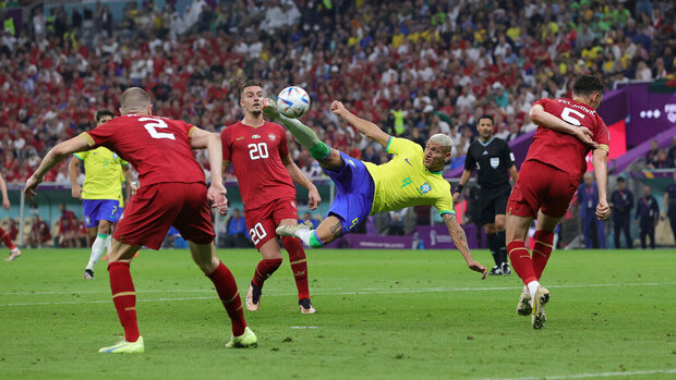 Richarlison's superb scissor most beautiful goal of World Cup