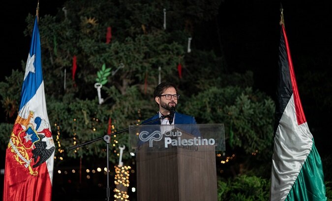 Chilean President Gabriel Boric