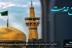 خادمی آستان مقدس حضرت رضا(ع) برگ زرینی بر افتخارات بیمه سینا