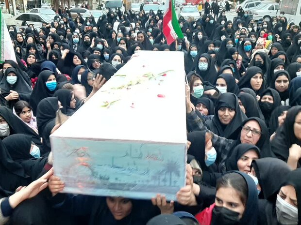 مردم پلدختر شهدای گمنام را به آغوش کشیدند