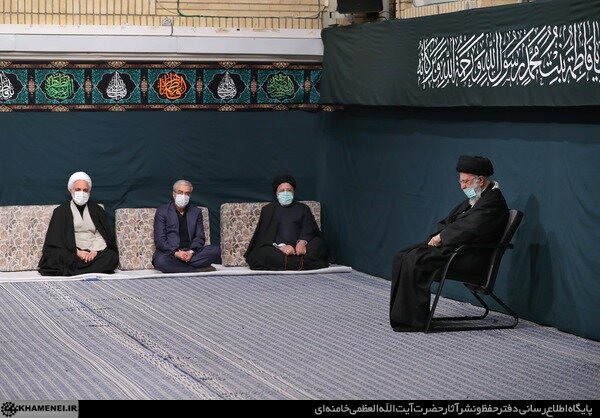 Leader attends 1st Fatemieh mourning session