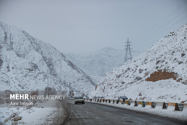 اصفهان آخر هفته برفی و بارانی است / شدت بارشها در جنوب و غرب استان
