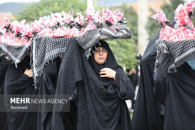 وداع با شهیدان گمنام در بهشهر