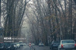 برف و باران به داد هوای تهران رسید