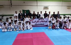 مسابقات کاراته بسیج در بوشهر برگزار شد