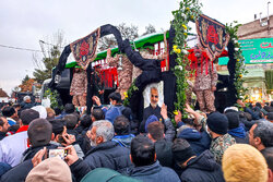 Funeral for 6 unidentified martyrs in Bojnord