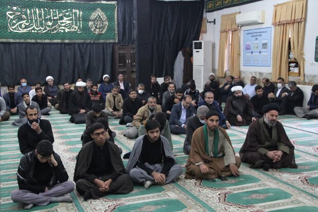 مراسم سوگواری شهادت حضرت زهرا(س) در بوشهر برگزار شد