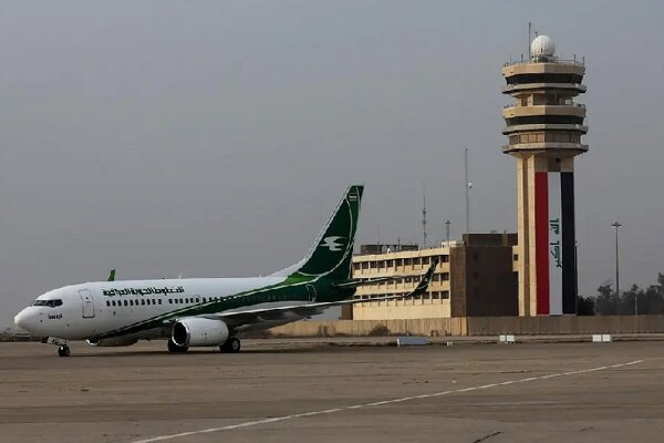 پروازهای فرودگاه بین‌المللی بغداد متوقف شد