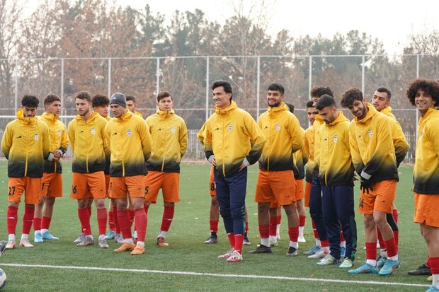 ریکاوری تیم فوتبال جوانان ایران پس از بازی درون تیمی
