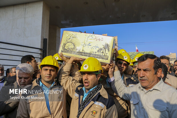 Unidentified martyr laid to rest in Ahvaz