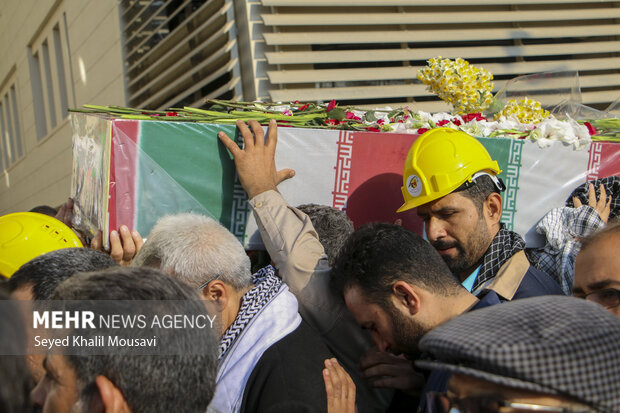 Unidentified martyr laid to rest in Ahvaz