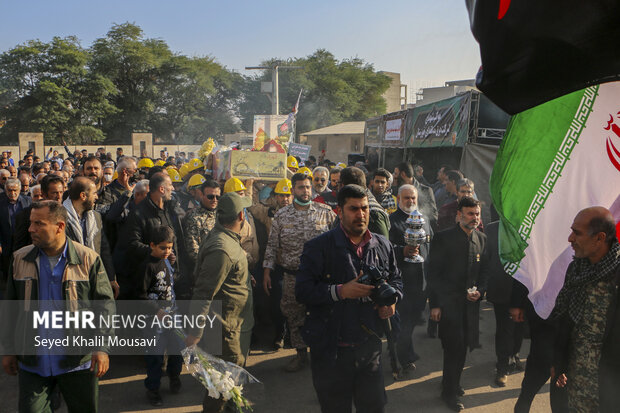 Unidentified martyr laid to rest in Ahvaz