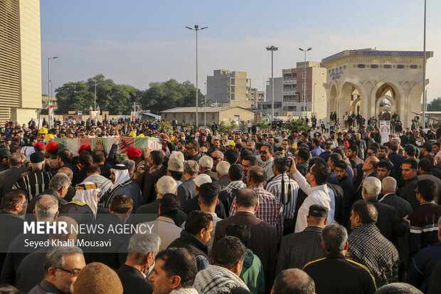 Unidentified martyr laid to rest in Ahvaz