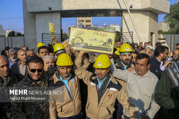 Unidentified martyr laid to rest in Ahvaz