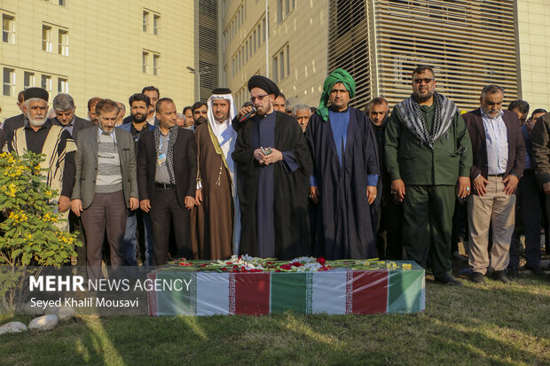 Unidentified martyr laid to rest in Ahvaz