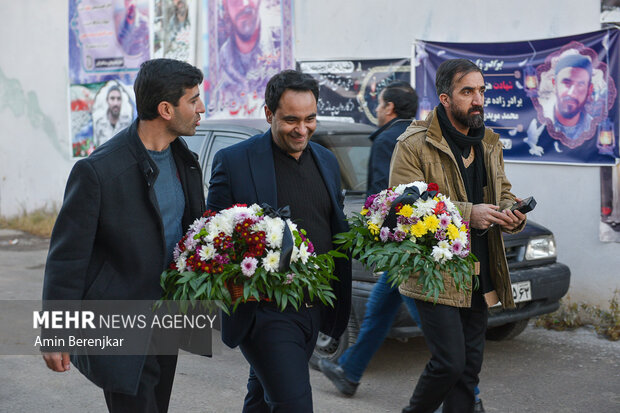 کاروان فرهنگی هنری «روایت حبیب» در شهرستان بیضاء استان فارس-تجلیل از خانواده شهید مویدی