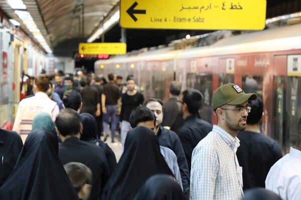 کشف ۱۹۰ سرقت در مترو تهران/پلیس ۸۳ ایستگاه را پشتیبانی می کند