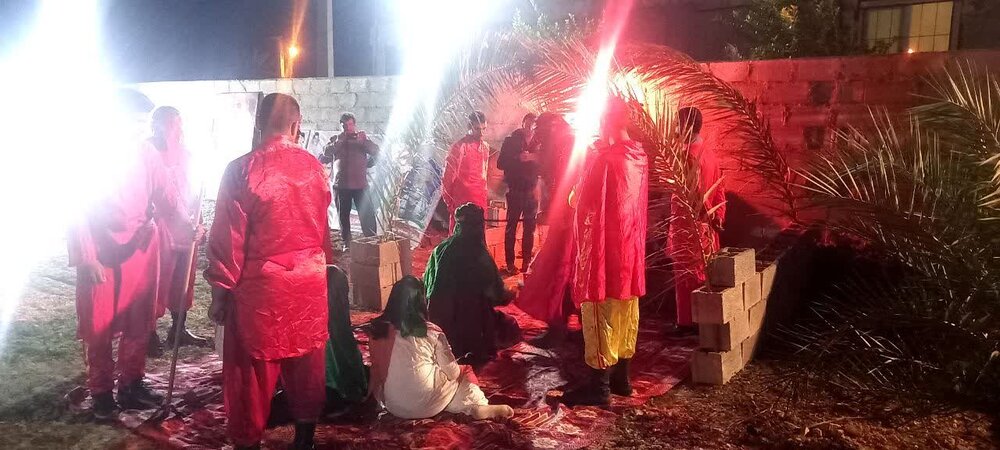 مراسم تعزیهخوانی در آبدان برگزار شد