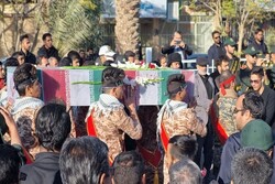 پیکر شهید گمنام در بافق تشییع می‌شود