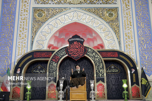 Mourning ceremony of Hazrat Zahra (as) in Mashhad
