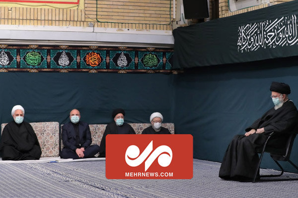 مداحی حاج محمود کریمی در محضر رهبر معظم انقلاب مداحی حاج محمود کریمی در محضر رهبر معظم انقلاب