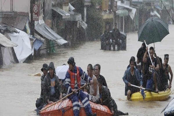 ۸ کشته و ۱۹ مفقود بر اثر بارش باران های سیل آسا در فیلیپین