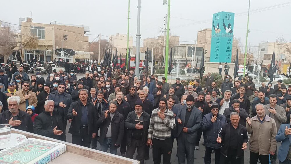 تجمع بزرگ فاطمیون در اردستان