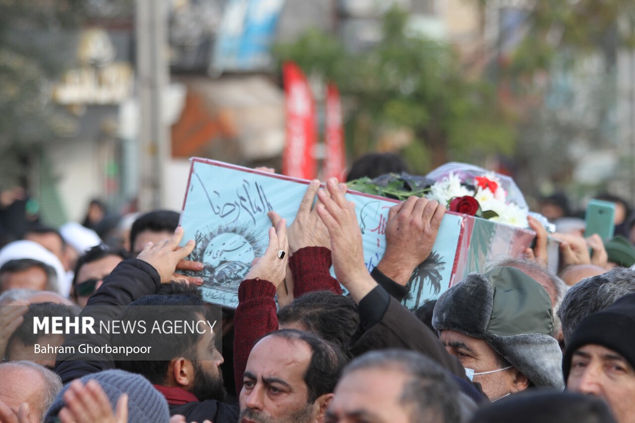 یک شهید گمنام در دانشگاه علوم پزشکی مشهد تشییع و تدفین می‌شود