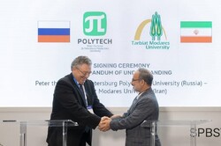 Iran's TMU, Russia's SPbPU sign scientific MoU