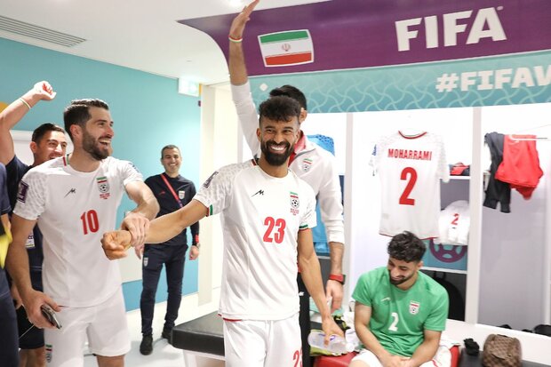 انتشار تصاویری از پشت صحنه حضور تیم ملی فوتبال ایران درجام‌جهانی