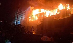 At least 10 dead after fire rips through Cambodia hotel