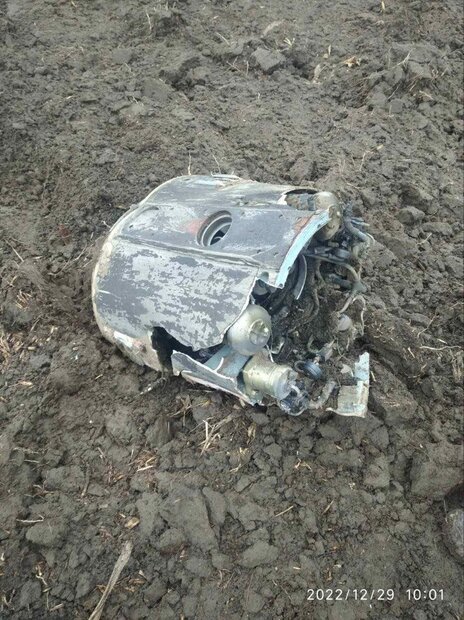 موشک اس-۳۰۰ اوکراینی در خاک بلاروس سقوط کرد+ عکس