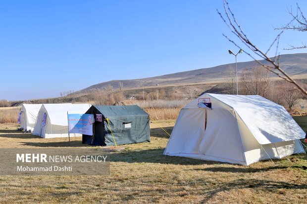 مانور تمرینی آموزشی آمادگی مقابله با بحران سیل در اردبیل