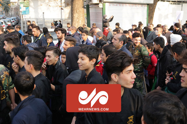 همایش پیاده‌روی به مناسبت حماسه 9دی و شهادت سردارسلیمانی در تهران