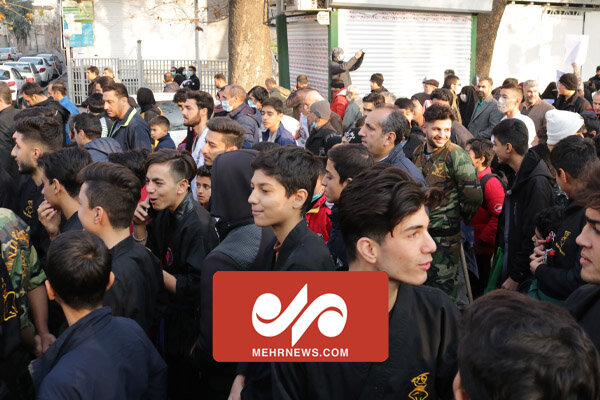 همایش پیادهروی به مناسبت حماسه ۹دی و شهادت سردارسلیمانی در تهران همایش پیادهروی به مناسبت حماسه ۹دی و شهادت سردارسلیمانی در تهران
