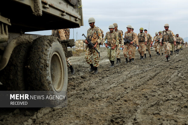 Iran Army Ground Forces exercise
