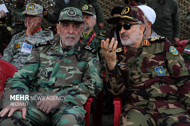 Iran Army Ground Forces exercise
