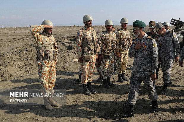 Iran Army Ground Forces exercise
